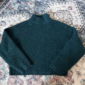 Universal Thread Green Cowl Neck Sweater